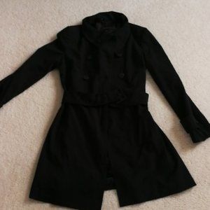 Aritzia Babaton Wool & Cashmere Trench Coat Sz S